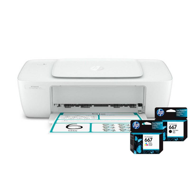 HP - Impresora deskjet ink advantage 1275