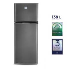 Refrigeradora Electrolux 138L Frost 2 Puertas Inox ERT18G2HNI