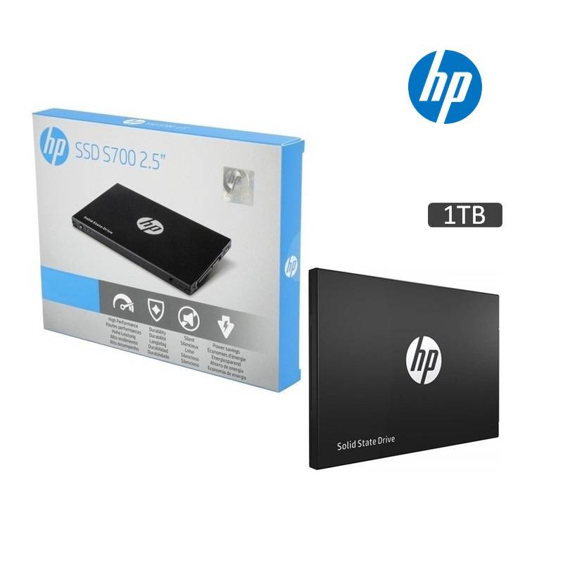 Disco Duro Solido HP S700 - Interno 1TB SATA 7mm para Laptop o PC HP |