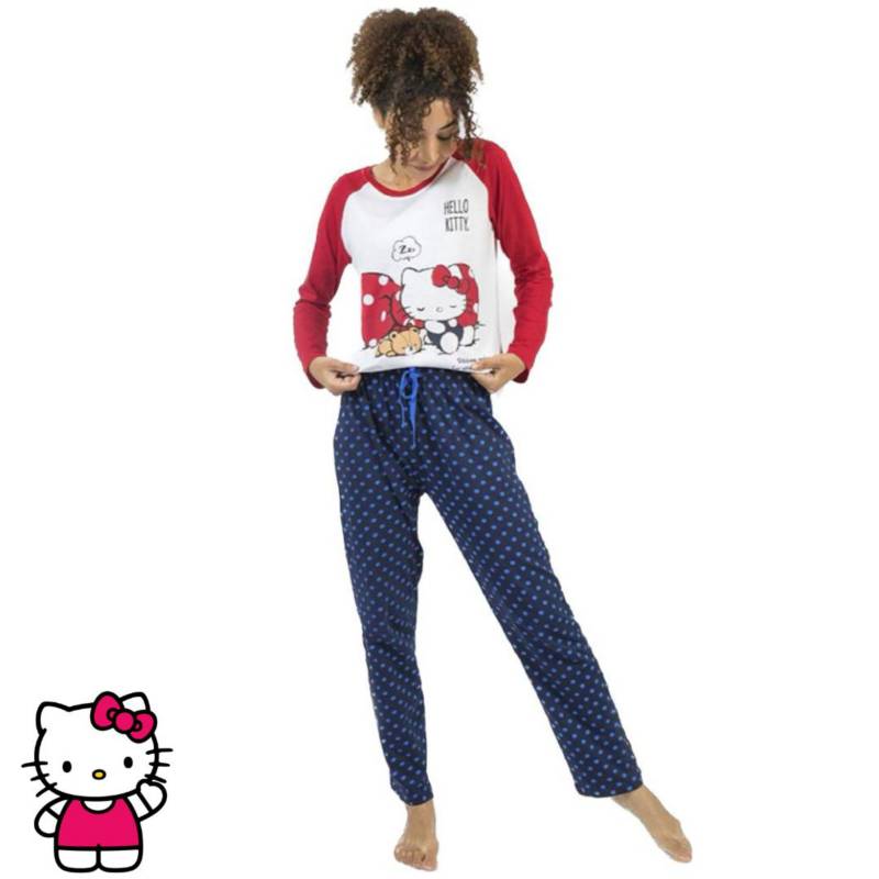 Hipócrita Extremistas Pasivo Pijama de mujer Hello Kitty TIZZA | falabella.com