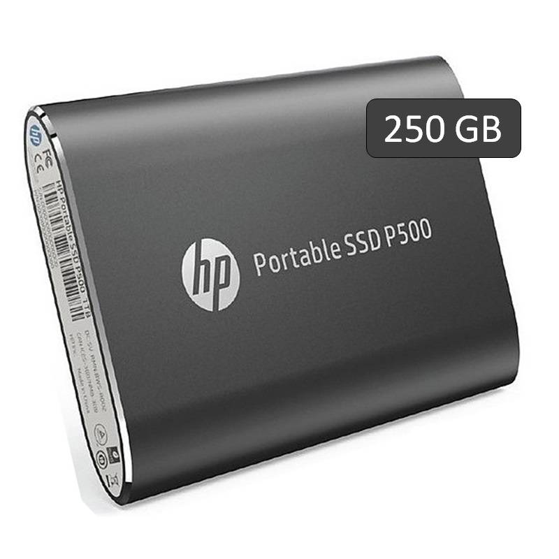 Disco Duro Externo Solido HP 250GB, USB 3.1 Tipo-C, Negro HP | falabella.com