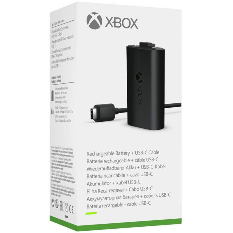 MICROSOFT - Play and Charge Kit Microsoft para Xbox One Serie X y S