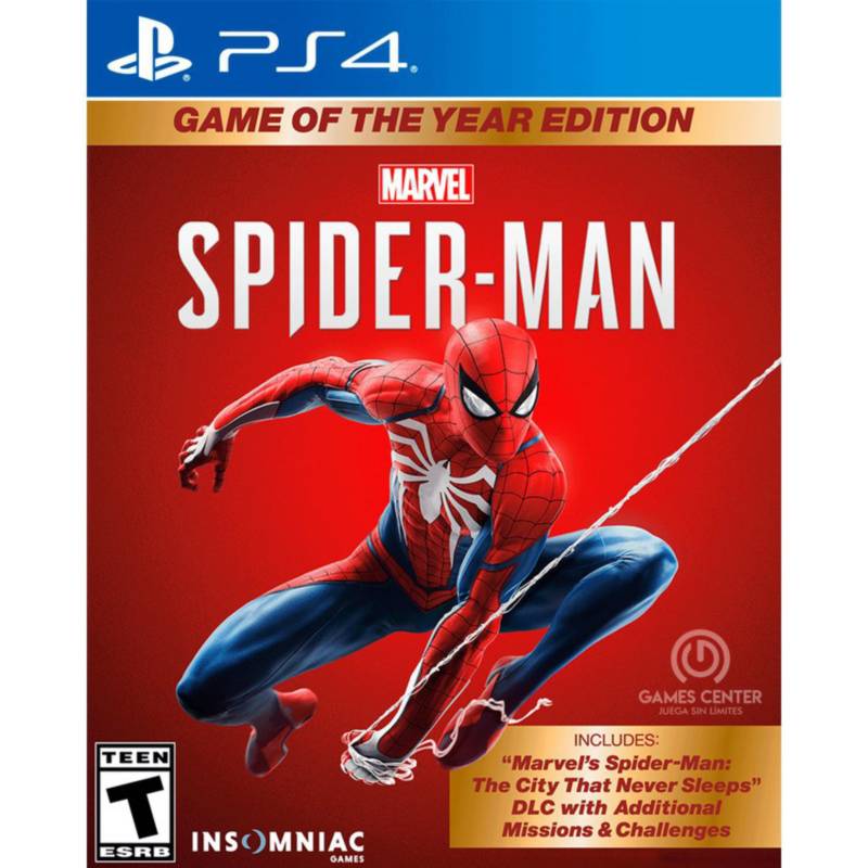 Spiderman PS4 Game of The Year Edition PlayStation 4 GOTY SONY |  