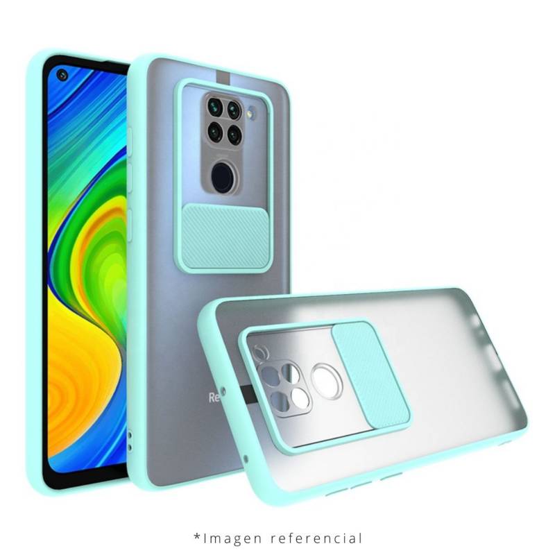 SM - Case Funda Slide Xiaomi Poco X3 Pro NFC - Turquesa