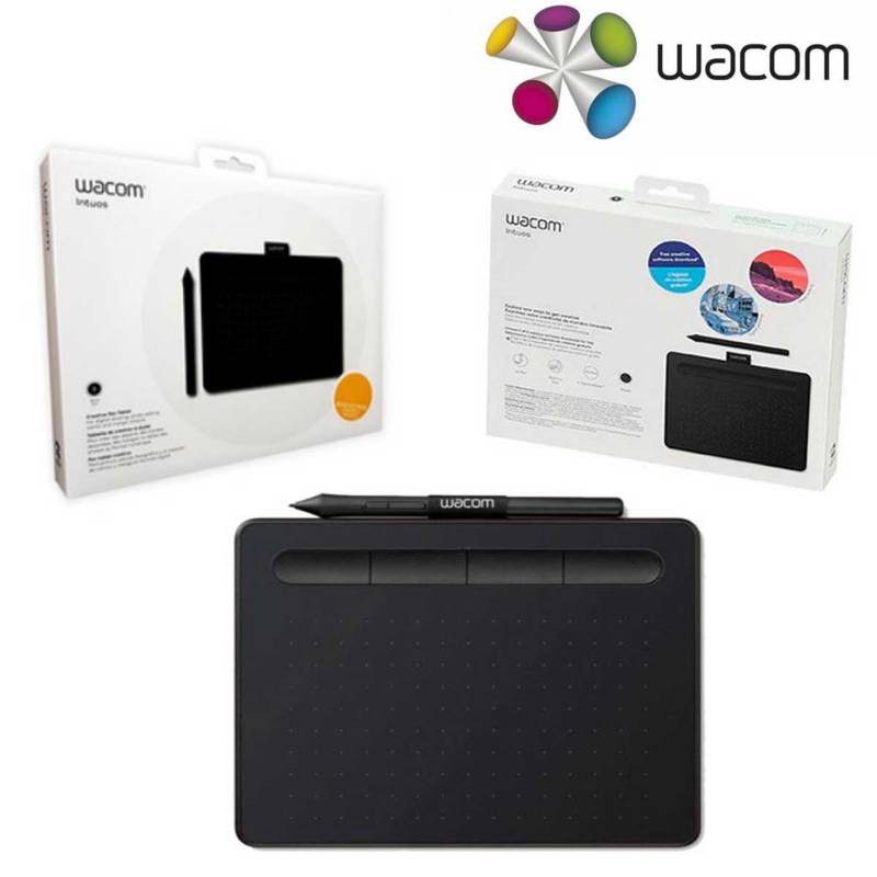 WACOM - Tableta Grafica Wacom Intuos S Bluetooth CTL4100WLK0 Black