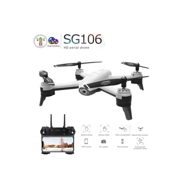 GENERICO - Drone Volador ZLL Sg106 Flujo Óptico Cámara Dual 4K