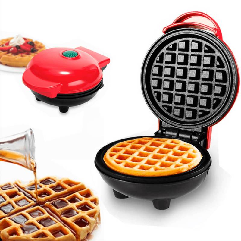 Gofrera Mini, ‎550Ｗ Waffle Maker Rosa de segunda mano por 15 EUR en  Fuengirola en WALLAPOP