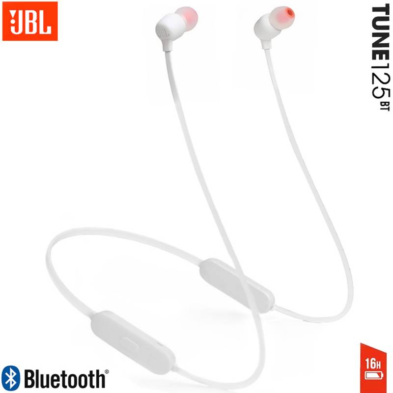 JBL Tune 125BT Auriculares Bluetooth Blancos