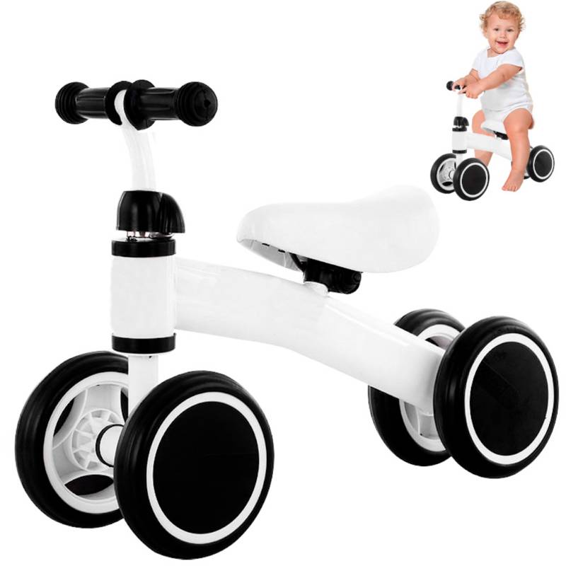 GENERICO - Bicicleta de Equilibrio Para Bebes Niños Blanco