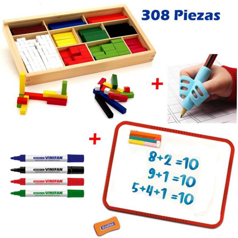 Montessori para todos  Regletas matematicas, Regletas cuisenaire,  Matematicas
