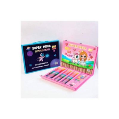 Set de arte Kawaii 208 piezas - Sharwinn