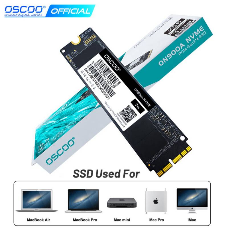 Disco solido Ssd 512 Gb Oscoo Macbook Pro, Air 2013 2017 GENERICO falabella.com