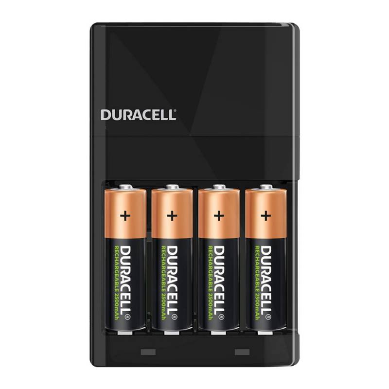 Este Kit de baterías recargables Duracell incluye cuatro pilas AA
