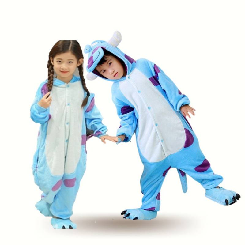 Pijama Sullivan Niños Monster Inc Traje Dinosaurio GENERICO