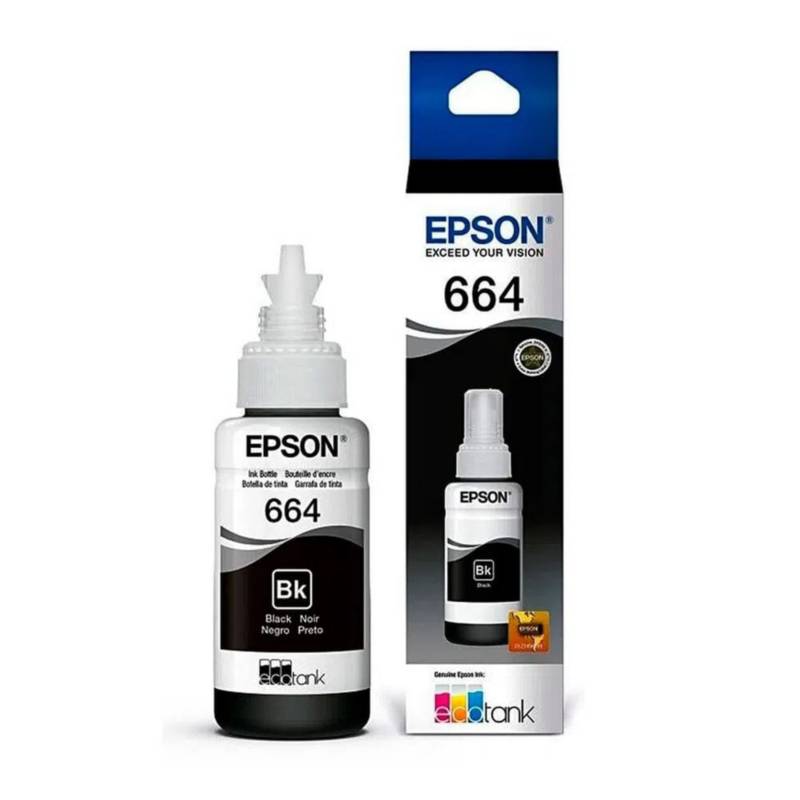 EPSON - Botella Tinta Epson 664 Negro