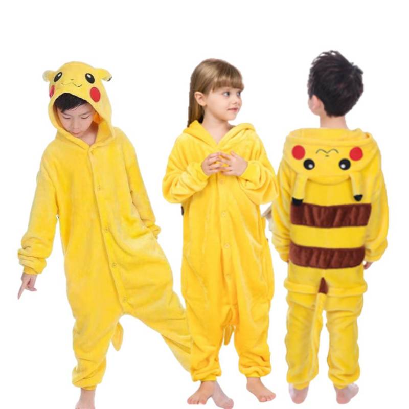 Pijama Pikachu Niños Onesie Disfraz Pikachu | falabella.com