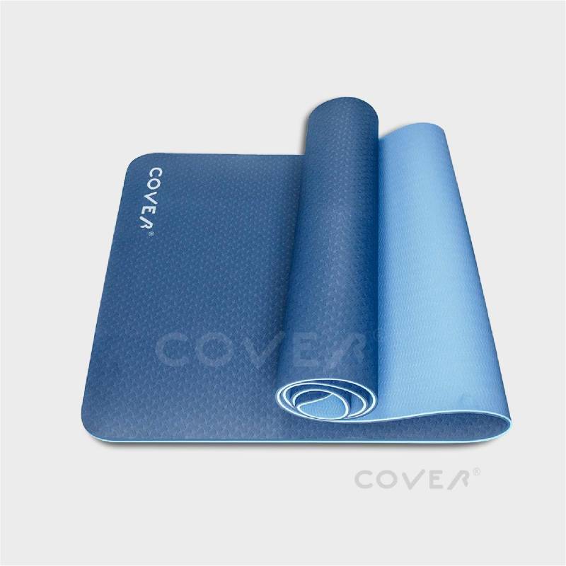 Mat de Yoga Nbr 180X60X1 Cm Azul
