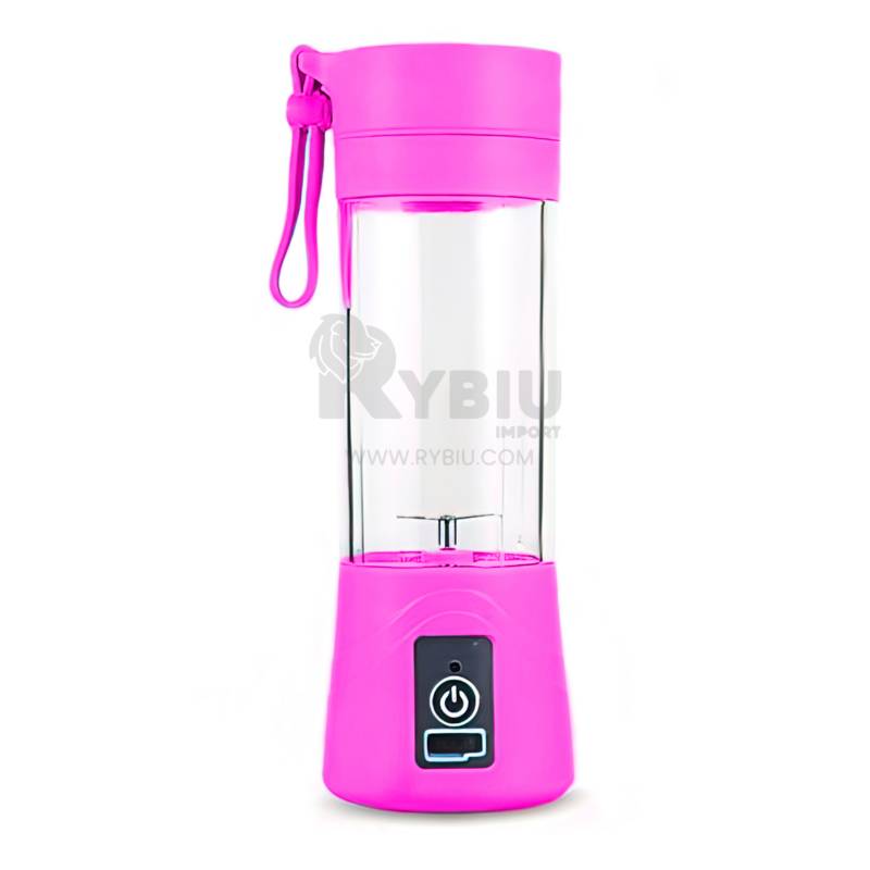 Mini Licuadora Portátil Recargable Usb Vaso De 380 Ml