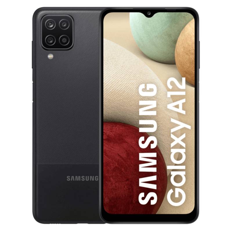 SAMSUNG - Celular Samsung Galaxy A12 4GB 64GB Negro