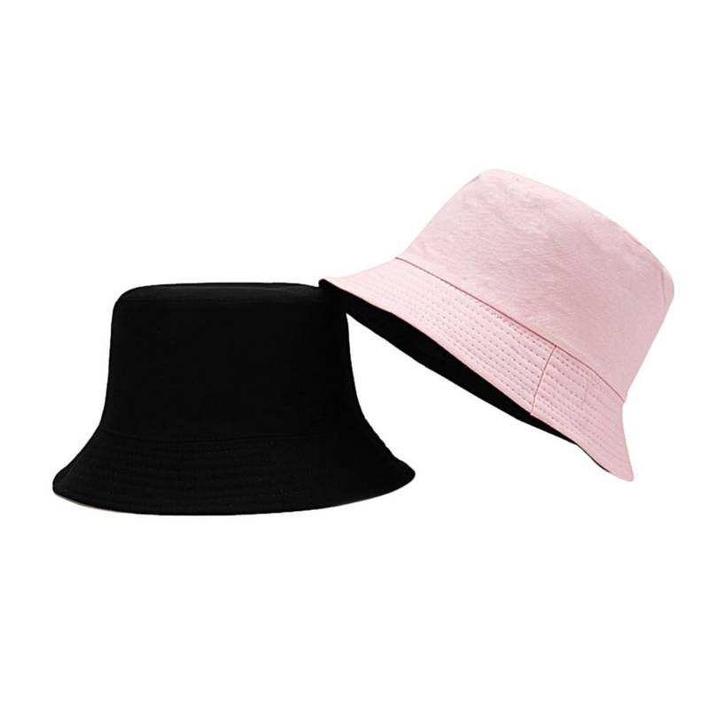 Bucket Hat Reversible Rosado - Negro Gilligan Pescador GENERICO | falabella.com