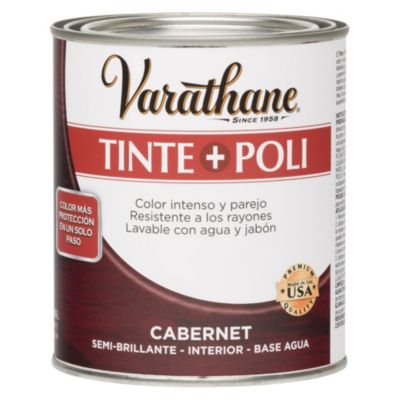 Varathane Tinte para maderaPoliuretano Cabernet 0,946 L RUST OLEUM |  