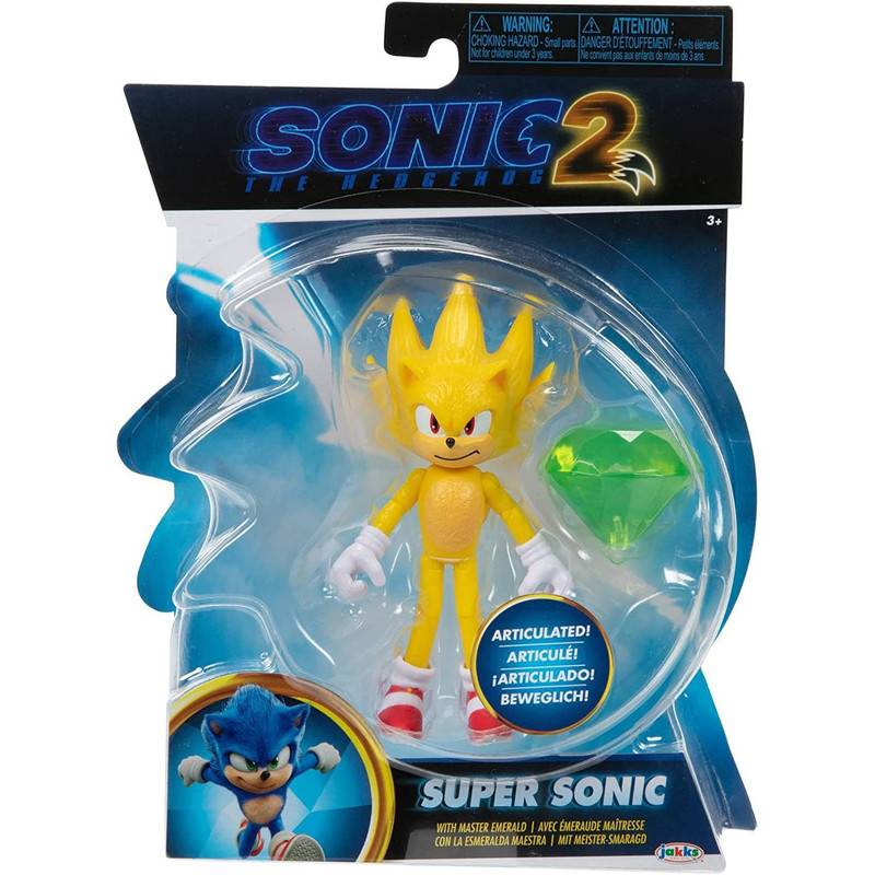 Sonic the Hedgehog Movie 2 Figura Super Sonic De 10 Cm SONIC