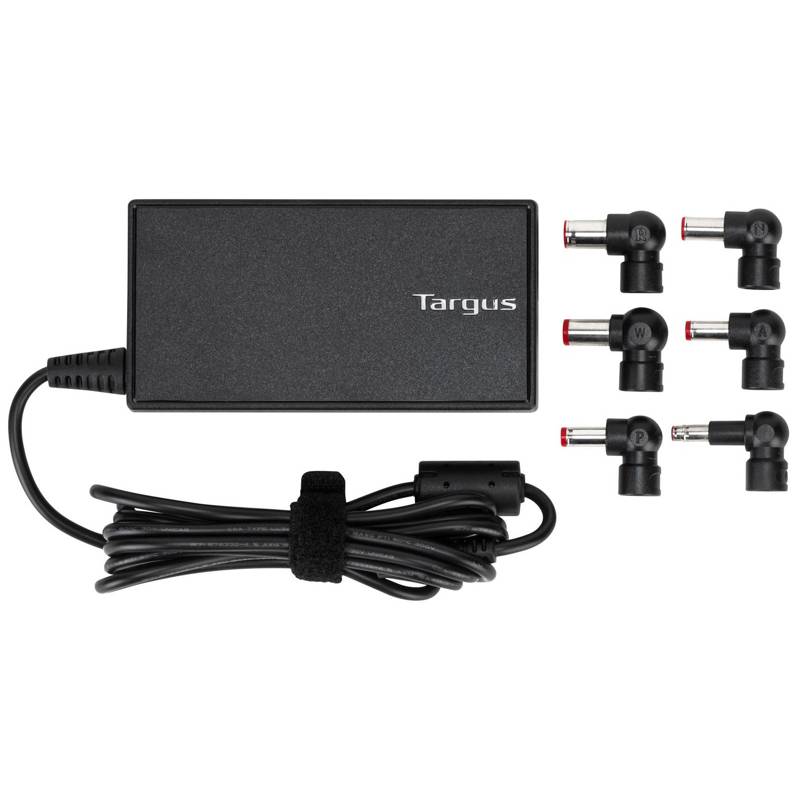 Adaptador/cargador universal TARGUS P/Laptop SLIM 90watts Black