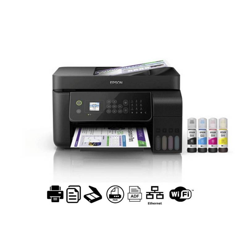 Impresora Multifuncional Wifi Fax Ecotank L5290 - Negro EPSON