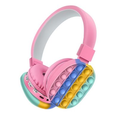 Audífonos Bluetooth Pop It Push Fidget Inalambrico Colores - LhuaStore –  Lhua Store