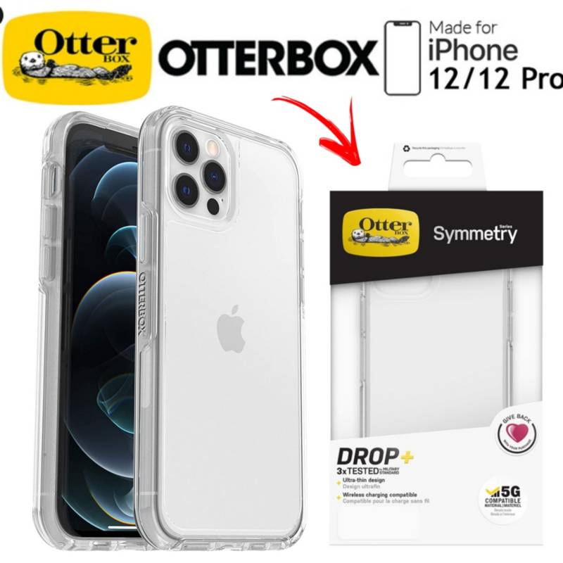 Funda Case Otterbox Symmetry Iphone 12 / 12 PRO Transparente OTTERBOX