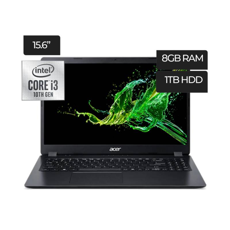 Laptop Acer Aspire 5 Core I3 10110u 8gb 1tb 156in Full Hd Freed Nxhmdal01x Acer 4872