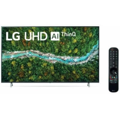 Televisor smart uhd 4k lg 55 pulgadas led thinq ai 55up7760psb