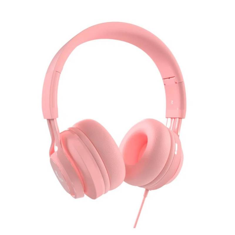 Xtech Auriculares Cutie Wired para ni os con micr fono Rosa XTH