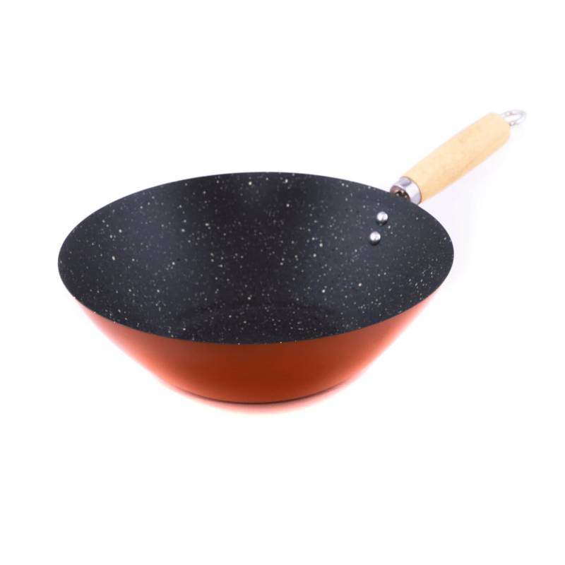 Sarten WOK de Acero al Carbono OSTER 30cm Turquesa OSTER