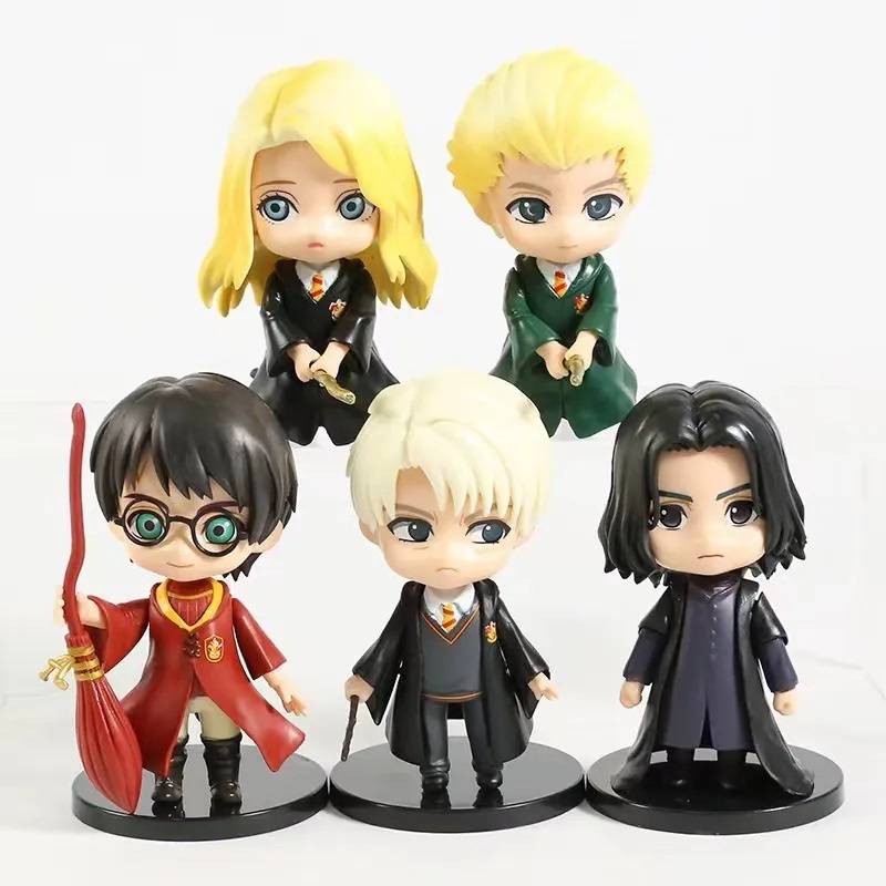 Figura Muñecos Anime Harry Potter Packs x5 GENERICO