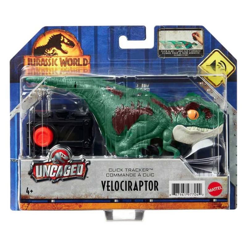 JURASSIC WORLD - Jurassic World Dominion Clicker Tracker Velociraptor Verde