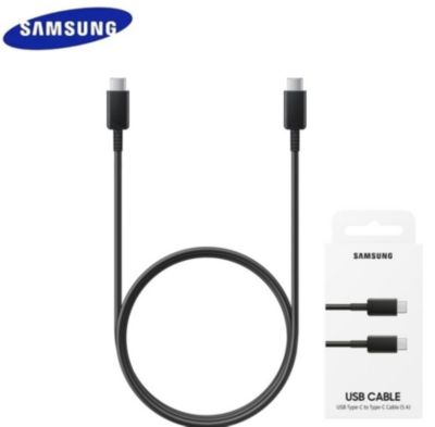 Cable Samsung tipo C a tipo C negro — Bristol