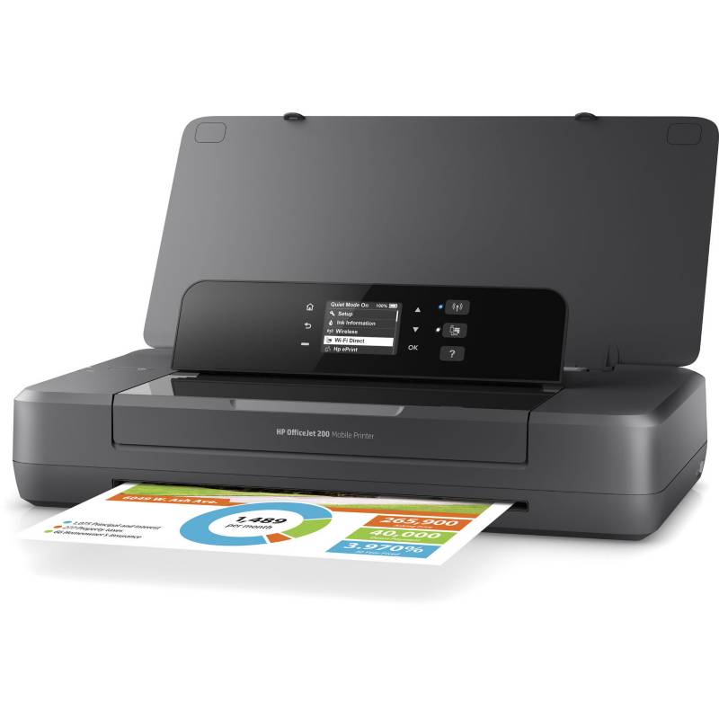 HP - Impresora HP Officejet 200 Mobile Inkjet Printer Wireless - CZ993A