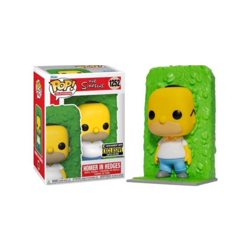 FUNKO - FUNKO POP HOMER IN HEDGES - ENTERTAINMENT EARTH EXCLUSIVE