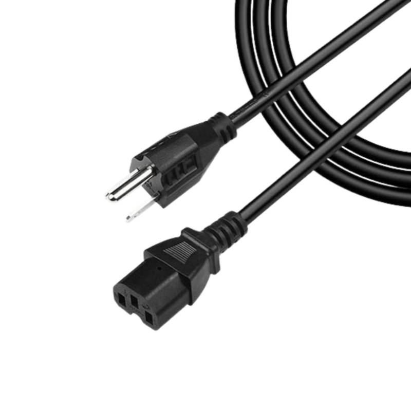 Cable De Poder De 1.5 Metros Para Pc, Monitor E Impresora