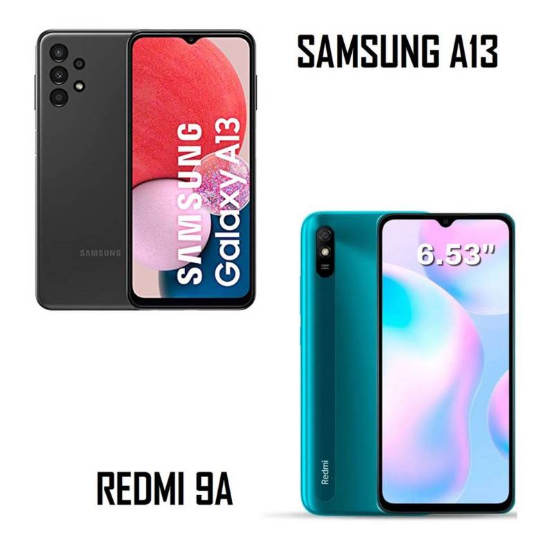 Xiaomi Redmi 9A 32GB Samsung Galaxy A13 64GB SAMSUNG