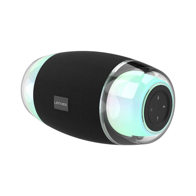 LENYES - Lenyes Parlante Bluetooth S808 Auto Rítmicas RGB Lueces Led