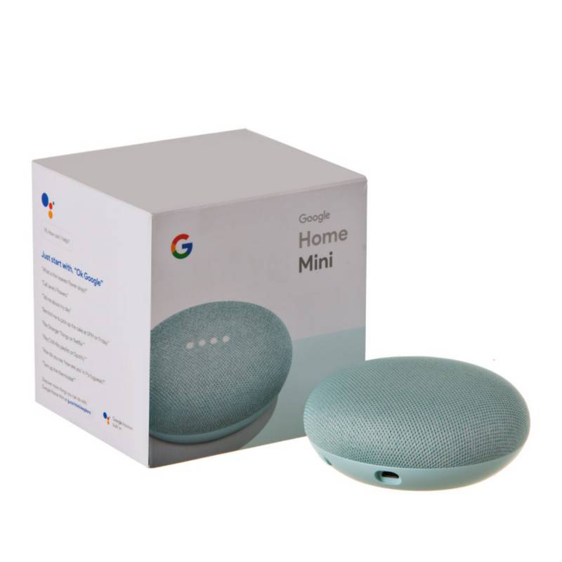 Google Home Mini Frozen Aqua Altavoz inteligente Color Exclusivo GOOGLE