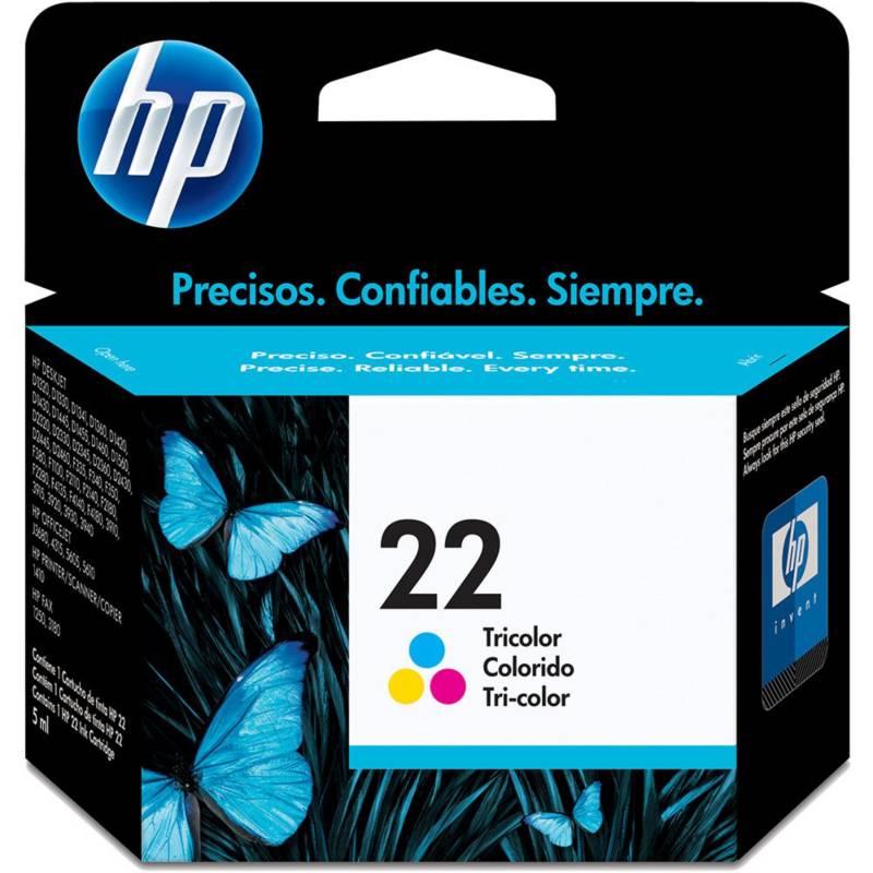 HP - Cartucho Hp 22 tricolor