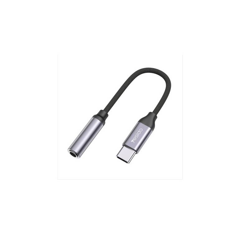 Adaptador USB Tipo C A Jack 35mm Para Audífonos Microfónos OEM