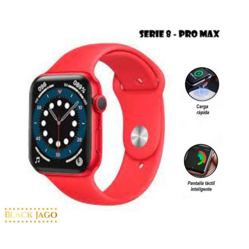Reloj Digital Genérico Serie 8 Pro Max Rojo