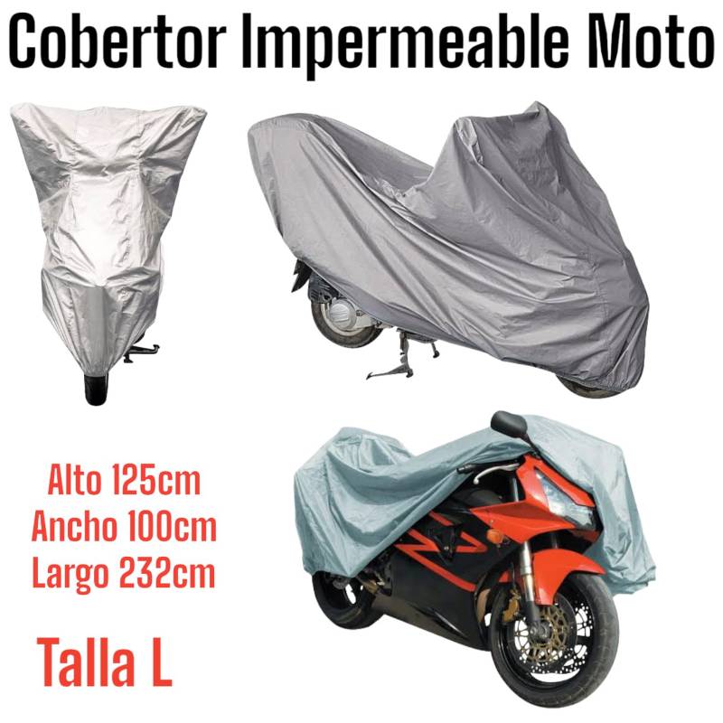 Funda De Moto Impermeable Resistente Cobertor Moto Moveen - Promart