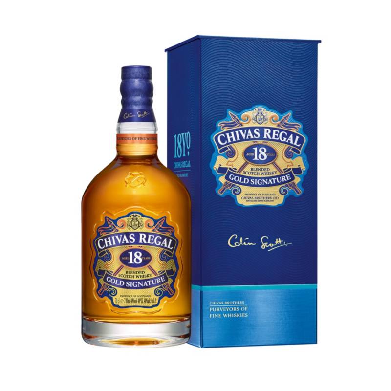 CHIVAS REGAL - Whisky Chivas Regal 18 años 750ml