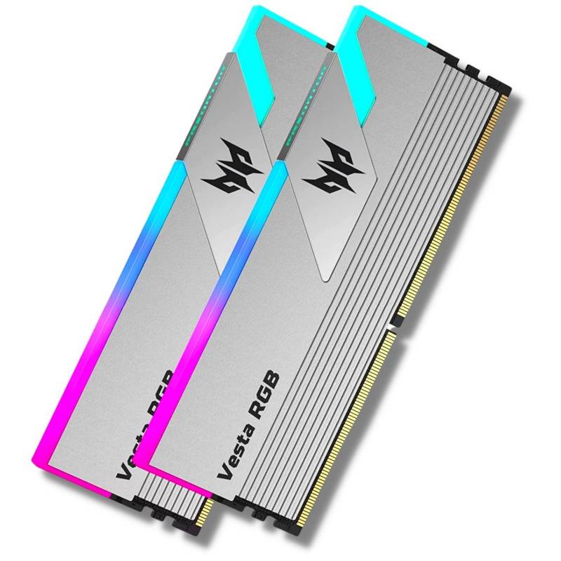 ACER - Memoria RAM KIT 2x8GB DDR4 ACER PREDATOR VESTA RGB U-DIMM 3600 MHZ