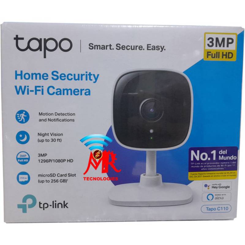 Cámara TP-Link Wi-Fi de Seguridad para Casa Tapo C100